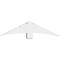 Ekena Millwork Davenport Architectural Grade PVC Gable Bracket, 60"W x 15"H x 6"D x 6"F, 6/12 Pitch GBP060X15X0606DAV00 - alternate 4